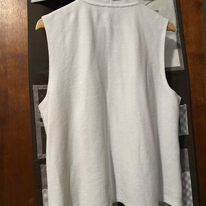 Talbots Classic White Vest